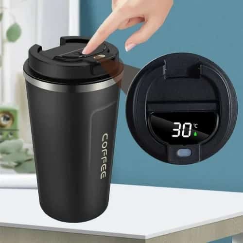 Portable Travel Coffee Mug, Smart Digital Coffee Mug, Temperature Display Coffee Mug, Portable Tumbler Thermos Cup,Car Thermos Coffee Mug Travel Mug with Leak-proof Lid for Coffee, Tea, Cold Beverage, Ice Drinks, Travel Thermal Bottle Portable Travel Coffee Mug, Smart Digital Coffee Mug, Temperature Display Coffee Mug, Portable Tumbler Thermos Cup,Car Thermos Coffee Mug Travel Mug with Leak-proof Lid for Coffee, Tea, Cold Beverage, Ice Drinks, Travel Thermal Bottle